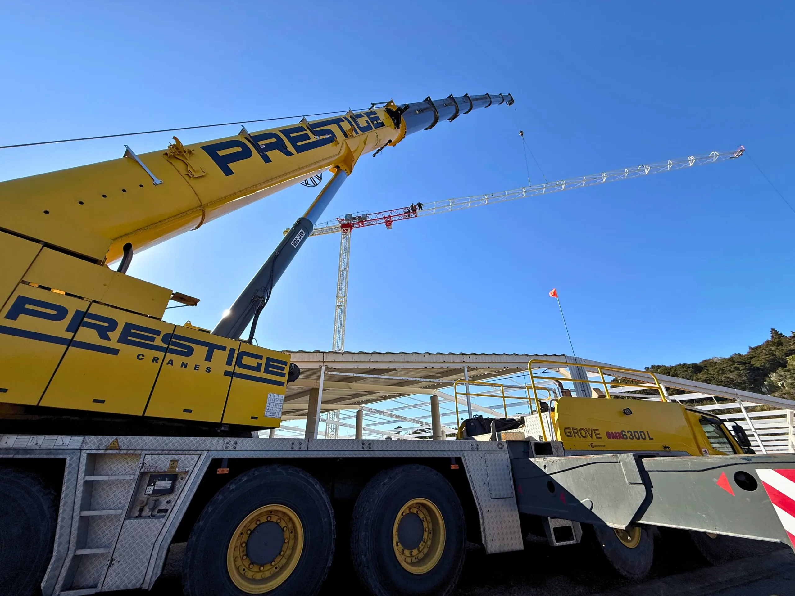 Prestige Cranes - Tower Crane Hire Hero